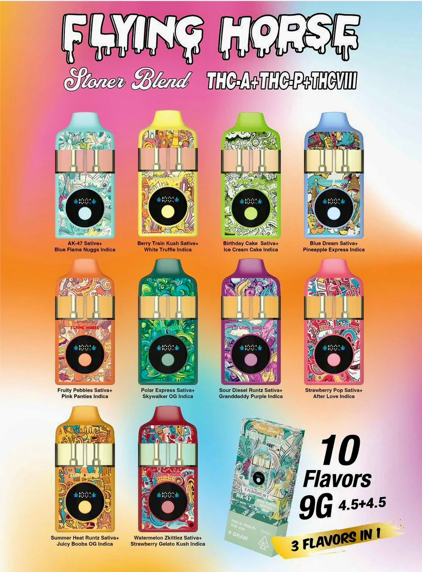 Flying Horse 3 flavors in One 9 gram Sinners Corner Flying Horse 3 flavors in One 9 gram Sinners Corner