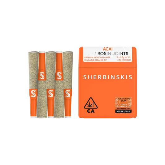 Sherbinski Live Rosin Pre Rolls