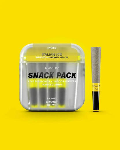 Italian Ice infused with Mango Melon — Boutiq Snack Pack