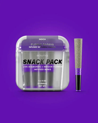 Purple Papaya infused with Purple Papaya — Boutiq Snack Pack
