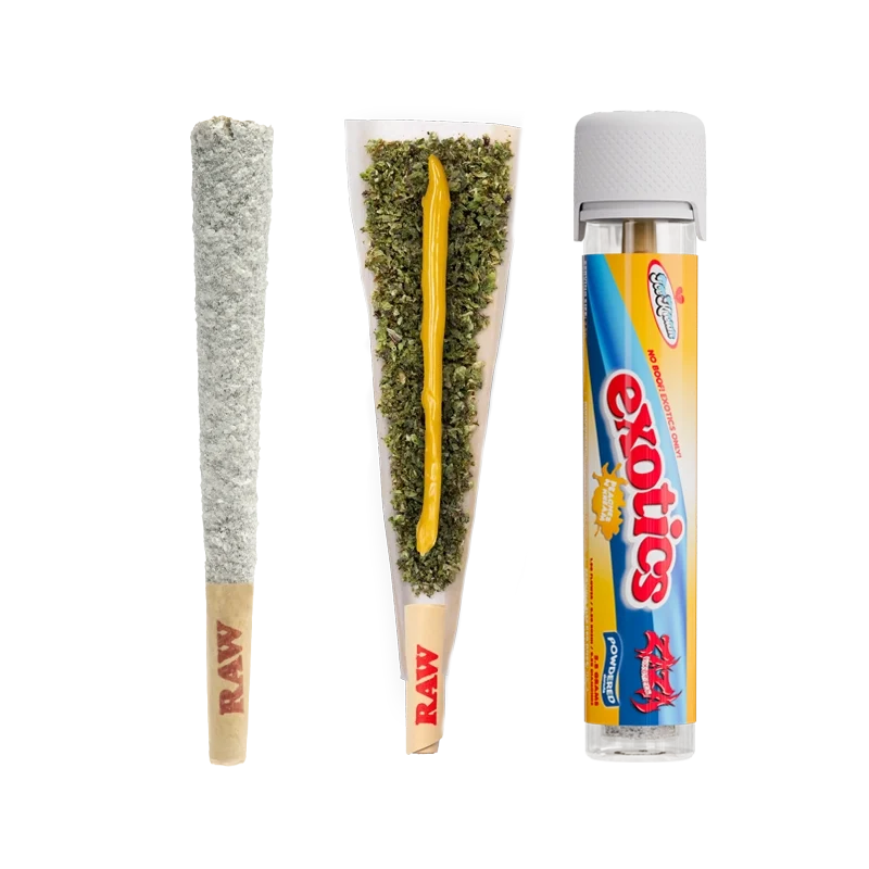 Zaza Exotics x Ice Kream infused 2.5g pre-roll and tube