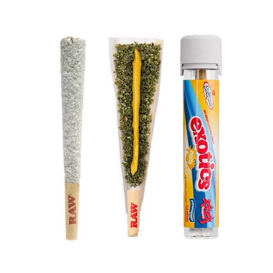 Zaza Exotics x Ice Kream infused 2.5g pre-roll and tube